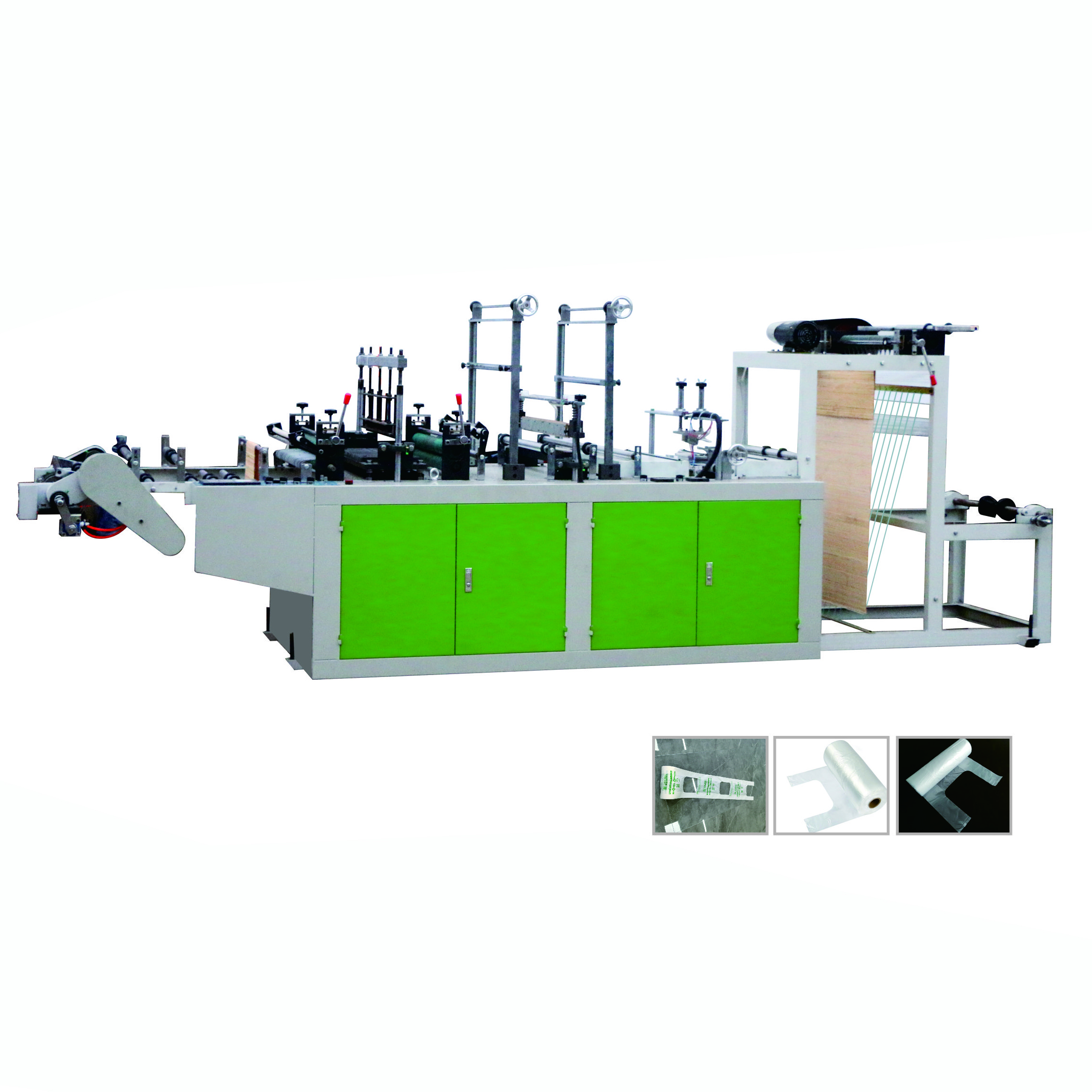 SF-D Series Continuous-rolled Vest Bag Making Machi